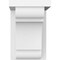 Ekena Millwork Standard Bryant Architectural Grade PVC Bracket, 6 1/2"W x 10"D x 10"H BKTP07X10X10BRY - alternate 3